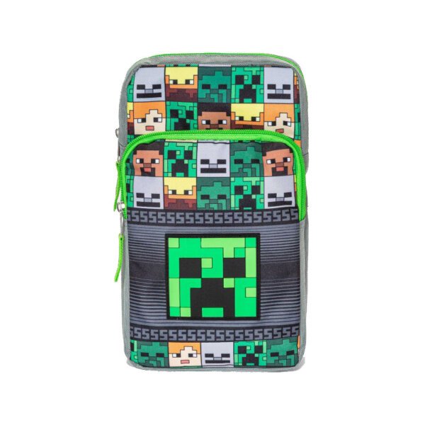 Customized printing pattern Mine craft crossbody sling pack bag