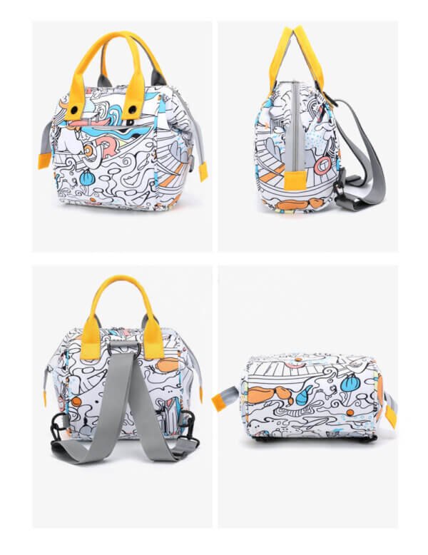 Portable multi-functional baby diaper bag for storing  Mommy bag - Image 2
