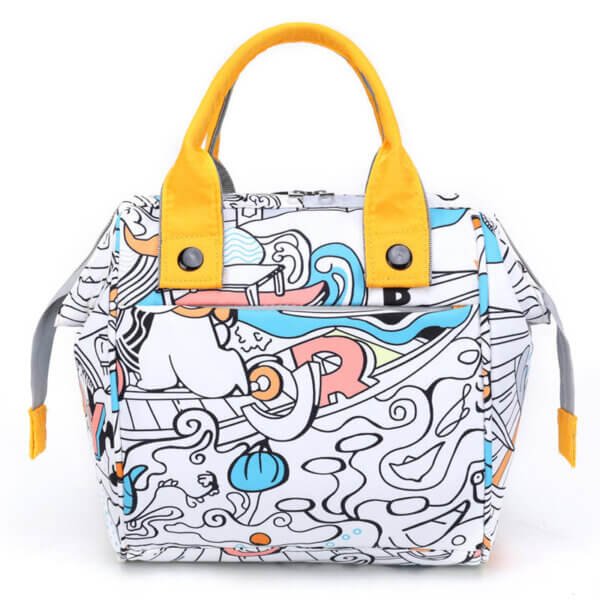 Portable multi-functional baby diaper bag for storing  Mommy bag